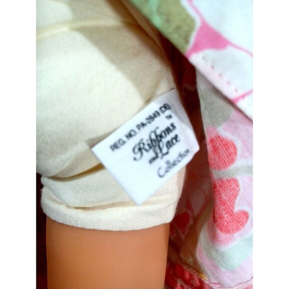 Max Zapf Creation Ballica Doll Twins ? Vintage 1980s 20" Ribbons and Lac… - Picture 16 of 16